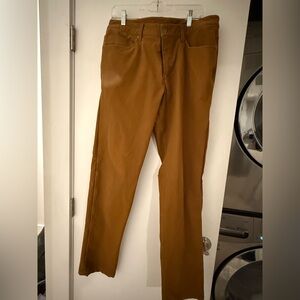 Lululemon Athletica Tan Straight-Leg Pants
